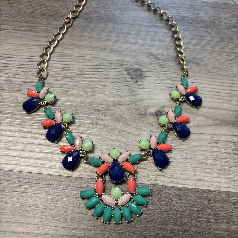 Colorful Statement Necklace